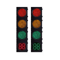 Semáforo LED 1 Vermelho +1 Verde +1 Amarelo + 1 Contagem regressiva